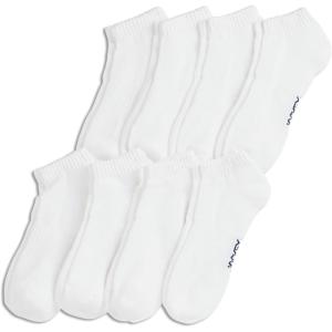 image:imageJockey Mens Socks Mens Everyday Cotton Blend Low Cut Sock  8 PackWhite