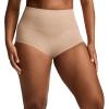 image:imageJockey Womens Shapewear Skimmies 360 Tummy Smoothing Brief  3 PackLightIvoryLight