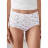 image:imageJockey Womens Underwear Elance Breathe Brief  3 PackDeep RaspberryBerry SprigTornado Blue