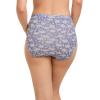 image:imageJockey Womens Underwear Elance Breathe Brief  3 PackSandy ShimmerFloral Frayed HydrangeaPurple Haze