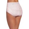 image:imageJockey Womens Underwear Elance Breathe Brief  3 PackSilver FoxSpotty DotBlushing Rose