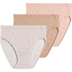 image:imageJockey Womens Underwear Elance Breathe Brief  3 PackBeige