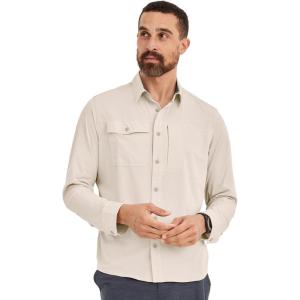 image:imageJockey Outdoors Mens Casualwear Long Sleeve Tech ShirtMilitary Beige