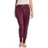 image:imageJockey Womens Loungewear Soft Touch Luxe Modal JoggerBlack Currant