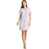 image:imageJockey Womens Sleepwear Organic Cotton Stretch Sleep ShirtDaisy Strand