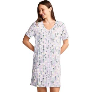 image:imageJockey Womens Sleepwear Organic Cotton Stretch Sleep ShirtDaisy Strand