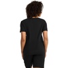 image:imageJockey Womens Sleepwear Organic Cotton Stretch Short Sleeve VNeck TopBlack
