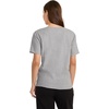 image:imageJockey Womens Sleepwear Organic Cotton Stretch Short Sleeve VNeck TopGrey Heather