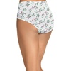 image:imageJockey Womens Underwear 100 Cotton Elance Brief  3 PackCactus PineSmall Blizzard DotDiamond White Mistletoe