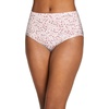 image:imageJockey Womens Underwear 100 Cotton Elance Brief  3 PackDiamond WhitePrim FloralEarth Rose