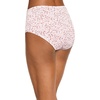 image:imageJockey Womens Underwear 100 Cotton Elance Brief  3 PackDiamond WhitePrim FloralEarth Rose