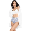 image:imageJockey Womens Underwear 100 Cotton Elance Brief  3 PackFresh CoastMontauk StripePaisley Floral
