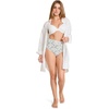 image:imageJockey Womens Underwear 100 Cotton Elance Brief  3 PackIris BlueTender Yellow StripeDainty White Florals