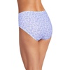 image:imageJockey Womens Underwear 100 Cotton Elance Brief  3 PackMidnight IrisBouquet BloomFrothy Blue