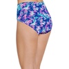 image:imageJockey Womens Underwear 100 Cotton Elance Brief  3 PackSoftest TealBelvedere Violet StripeTropical Burst