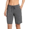 image:imageJockey Womens Sleepwear Cotton Stretch Jersey 10 Bermuda ShortCharcoal Grey Heather