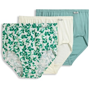 image:imageJockey Womens Underwear 100 Cotton Elance Brief  3 PackBotanical Sage