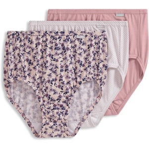 image:imageJockey Womens Underwear 100 Cotton Elance Brief  3 PackCosmetic Pink