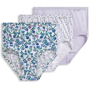 image:imageJockey Womens Underwear 100 Cotton Elance Brief  3 PackFlower Fields