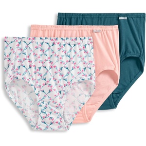 image:imageJockey Womens Underwear 100 Cotton Elance Brief  3 PackLily Trellis
