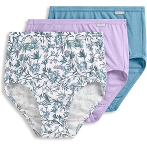 image:imageJockey Womens Underwear 100 Cotton Elance Brief  3 PackWyndham Floral