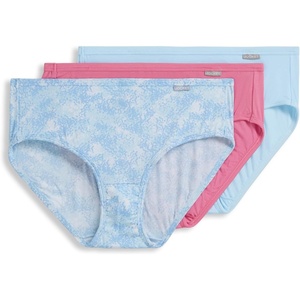 image:imageJockey Womens Underwear Supersoft Hipster  3 PackMeadow Glow