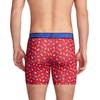 image:imageJockey Mens Underwear Active Microfiber 5 Boxer BriefRed Treats
