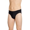 image:imageJockey Mens Underwear Mens Elance Microfiber Bikini  2 PackBlack