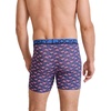 image:imageJockey Mens Underwear True Style 6 Boxer Brief  3 PackFlamingo GeoTrue NavyDetail Stripe