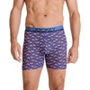 image:imageJockey Mens Underwear True Style 6 Boxer Brief  3 PackFlamingo GeoTrue NavyDetail Stripe