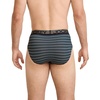 image:imageJockey Mens Underwear True Style Brief  3 PackLeafy Stripe