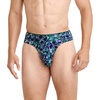 image:imageJockey Mens Underwear True Style Thong  3 PackGrape Stripe