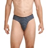 image:imageJockey Mens Underwear True Style Thong  3 PackLeafy Stripe
