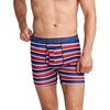 image:imageJockey Mens Underwear Active Microfiber 5 Boxer BriefSummer Stripe
