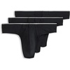 image:imageJockey Mens Underwear True Style Thong  3 PackBlack