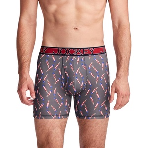 image:imageJockey Mens Underwear Active Microfiber 5 Boxer BriefFirecracker