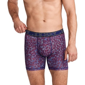 image:imageJockey Mens Underwear Active Microfiber 5 Boxer BriefFlower Spark