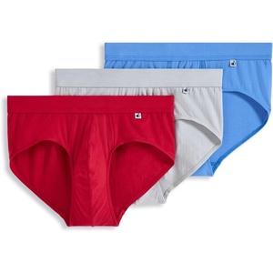 image:imageJockey Mens Underwear Hypersoft 360 Brief  3 PackBlue Radiance
