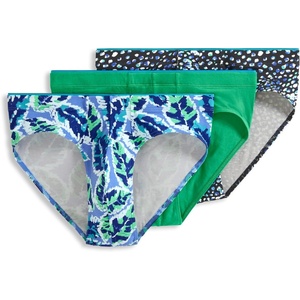 image:imageJockey Mens Underwear True Style Bikini  3 PackDrawn Leaves