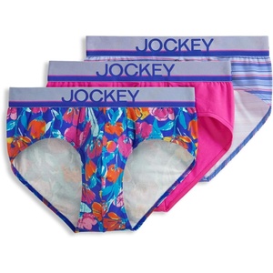image:imageJockey Mens Underwear True Style Brief  3 PackRoyal Stripe