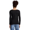 image:imageJockey Womens Activewear Organic Cotton Stretch Long Sleeve TopBlack