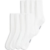 image:imageJockey Mens Everyday Cotton Blend Crew Socks 8PackWhite