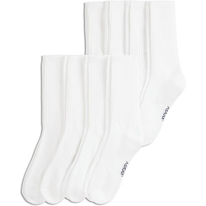 image:imageJockey Mens Everyday Cotton Blend Crew Socks 8PackWhite