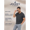 image:imageJockey Mens Activewear EverActive VNeck TeeOcean Heather