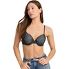 image:imageJockey Womens Bra Smooth amp Sleek Lace Demi Coverage Underwire TShirt Bra
