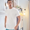 image:imageJockey Tall Man Classic Crew Neck Undershirt 2 Pack  100 Cotton TShirts for MenDiamond White