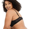 image:imageJockey Womens Bra Smooth amp Sleek Microfiber Demi Coverage Underwire TShirt BraBlack Night
