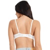 image:imageJockey Womens Bra Smooth amp Sleek Microfiber Demi Coverage Underwire TShirt BraWhite