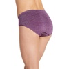 image:imageJockey Womens Underwear Smooth amp Shine Seamfree HipsterAbsolute Plum