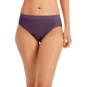 image:imageJockey Womens Underwear Smooth amp Shine Seamfree HipsterCherry Wine